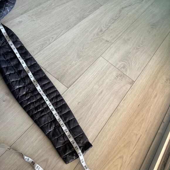 The North Face Womans Thermoball Jacket Gray size XS Mid Length Parka Hooded - Picture 4 of 9